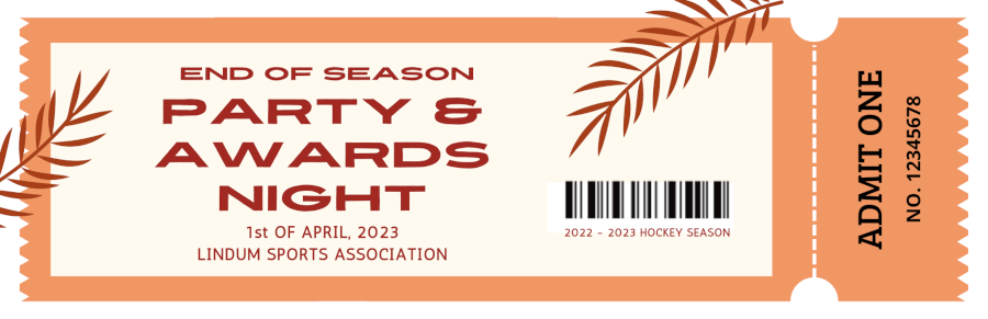 Ticket: End of Season Party and Awards Night 2023